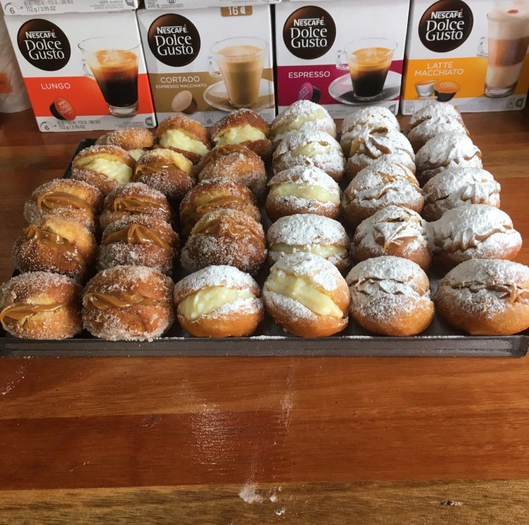 PANADERÍA FACTURISIMA Bolas de fraile rellenas 