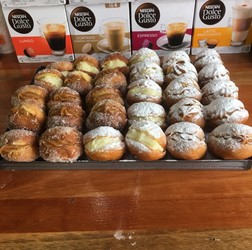 PANADERÍA FACTURISIMA Bolas de fraile rellenas