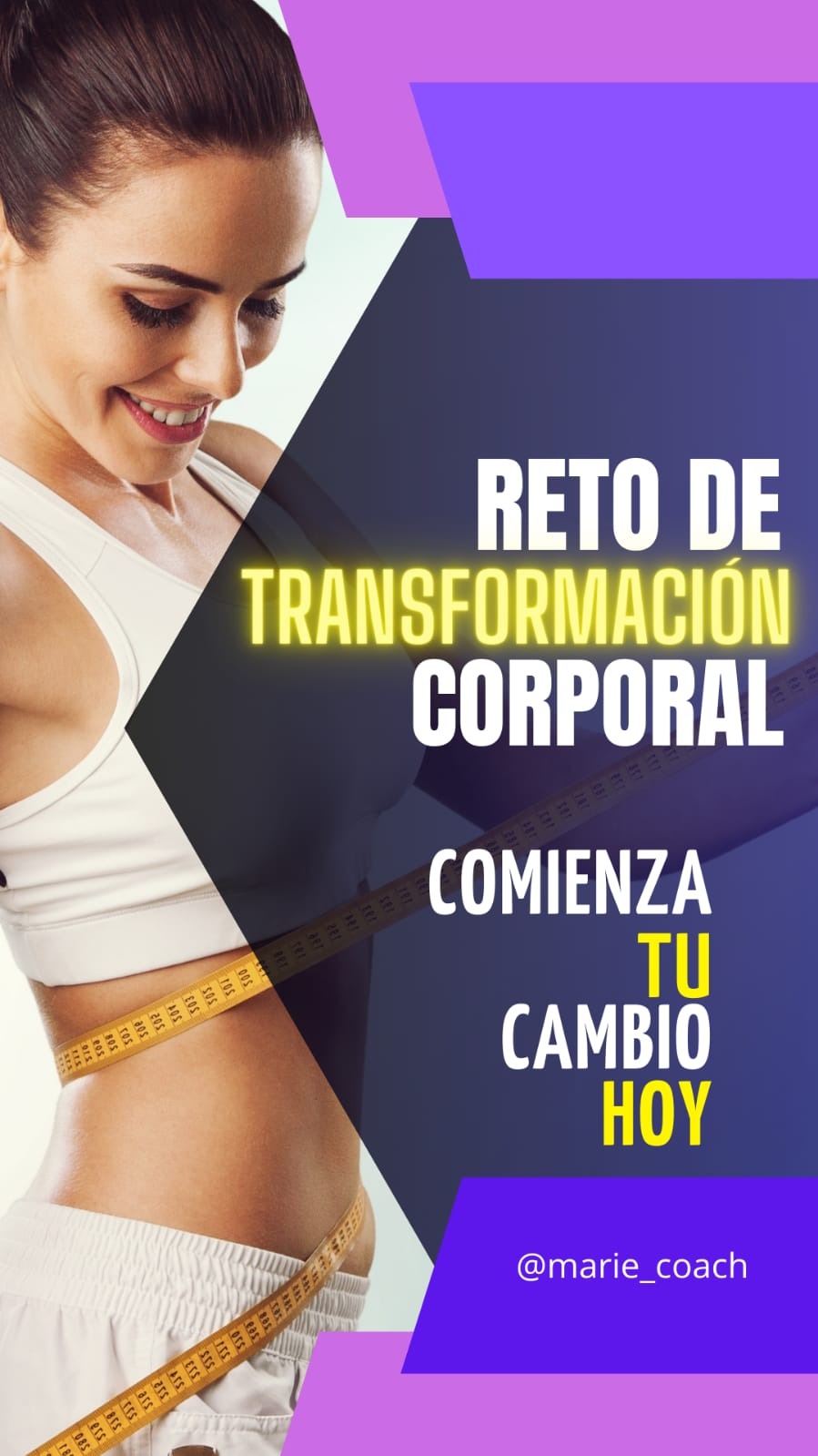RETO DE TRANSFORMACION CORPORAL Reto de Transformación corporal Con este Reto de 21 Días vas a poder transformar t
