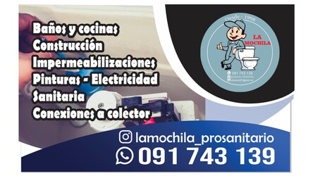 LA MOCHILA SANITARIO LA MOCHILA SERVICIOS