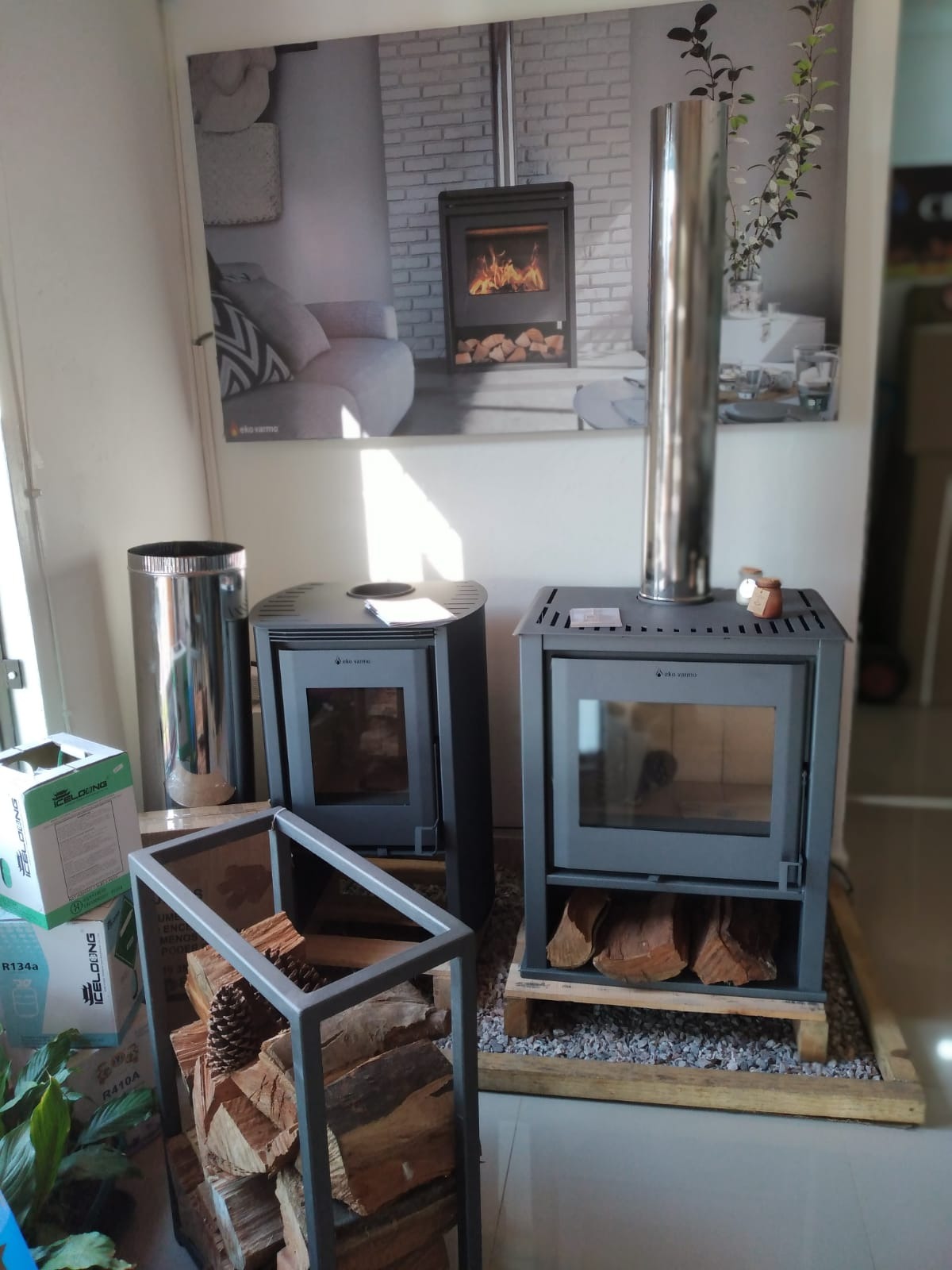 W FERNANDEZ Estufas Doble Combustión 