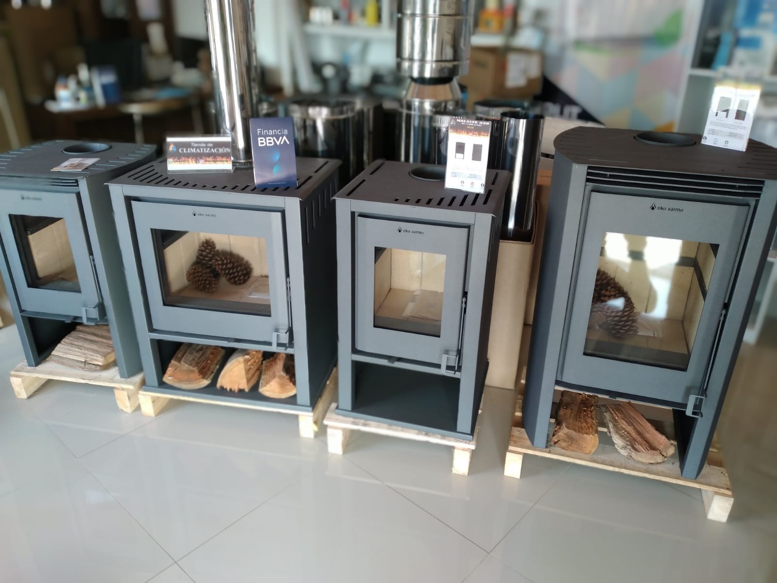 W FERNANDEZ Estufas Doble Combustión 