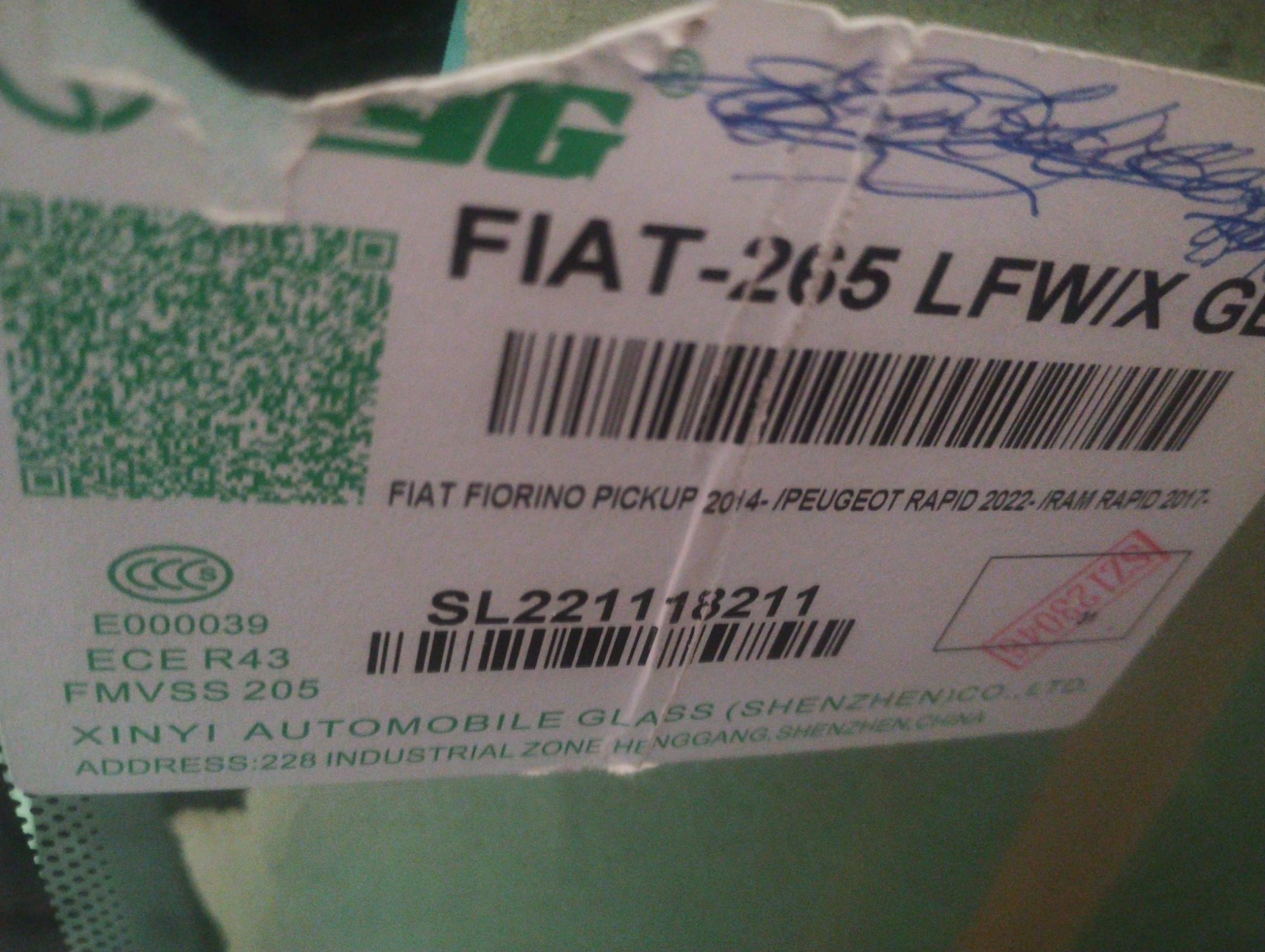 PARABRISAS TACUAREMBO  