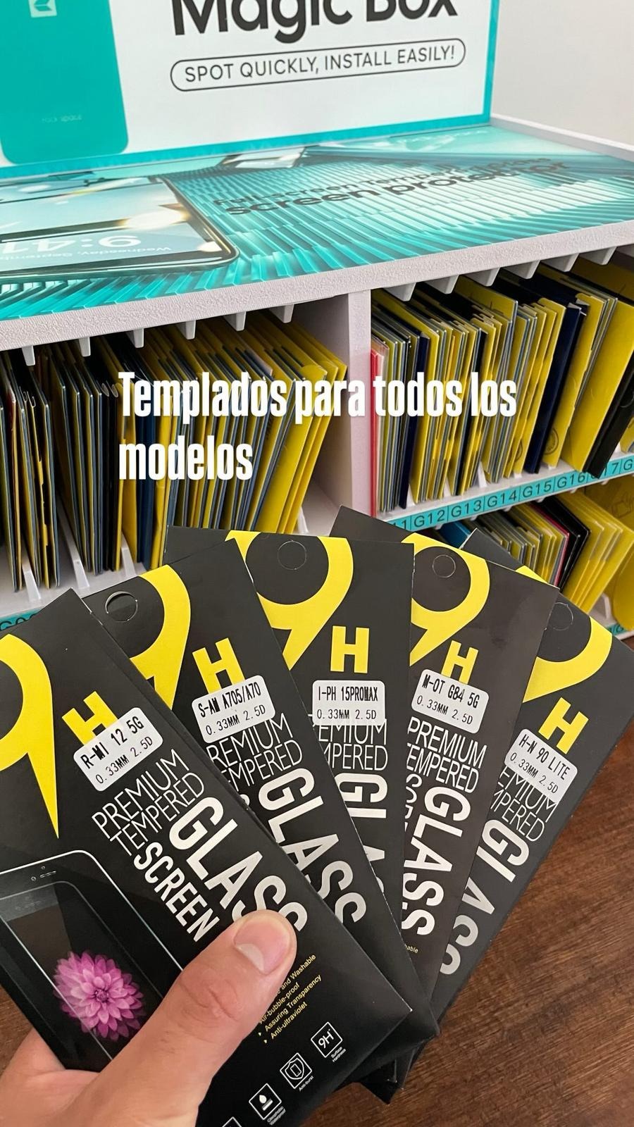 S.O.S PHONE Vidrio templado Todos los modelos