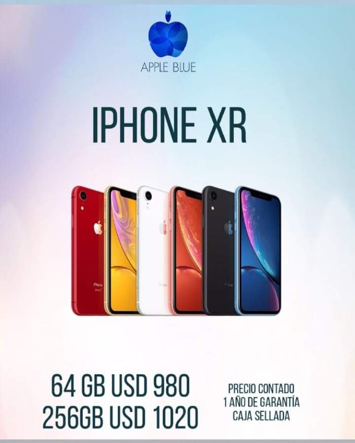 APPLE BLUE IPHONE XR 