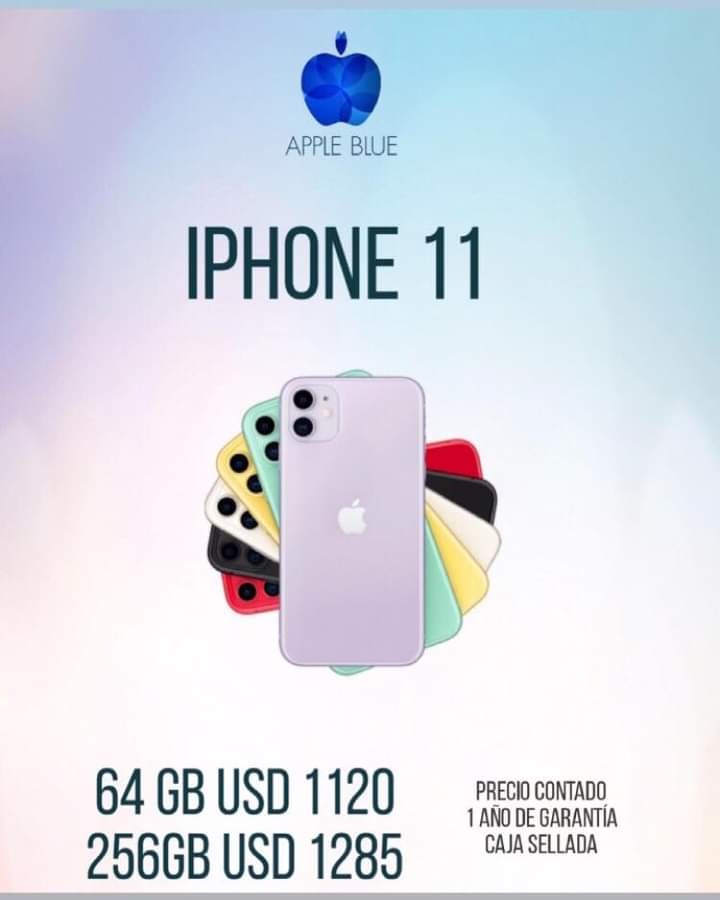 APPLE BLUE IPHONE 11 