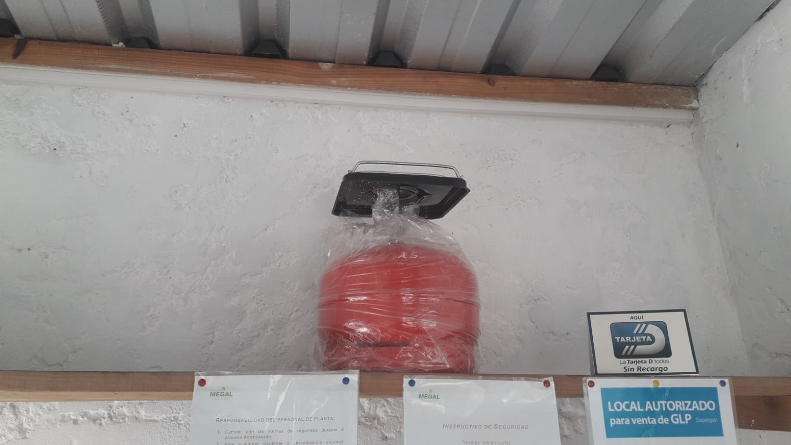 MEGAL ASTURIAS Garrafa de 3 kg con cocinilla 