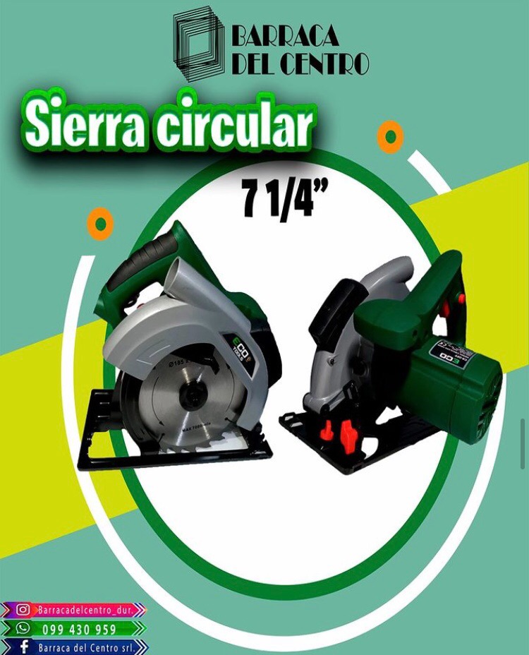 BARRACA DEL CENTRO Sierra circular 