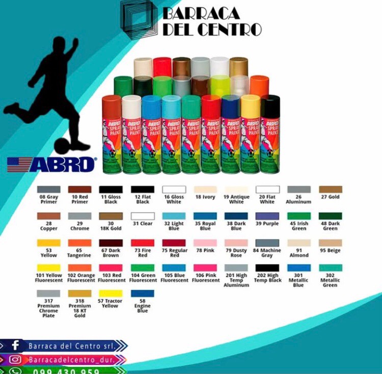 BARRACA DEL CENTRO Pintura en aerosol 