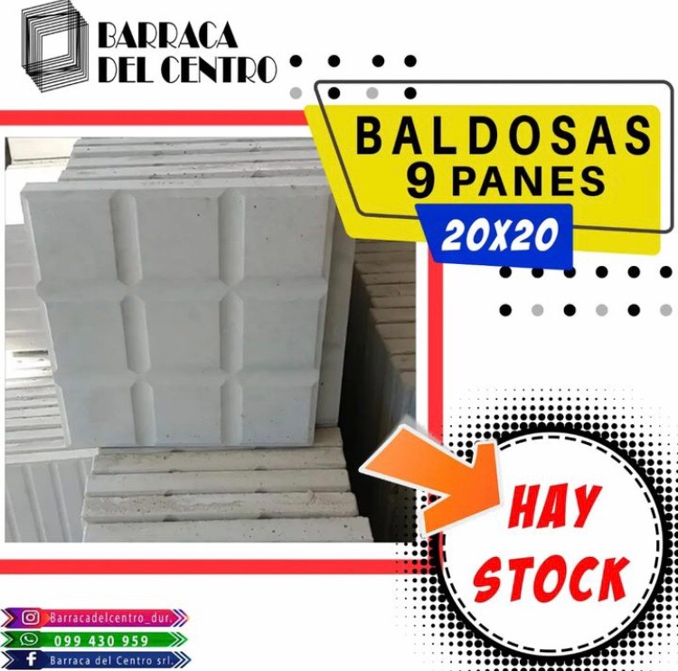 BARRACA DEL CENTRO Baldosas 
