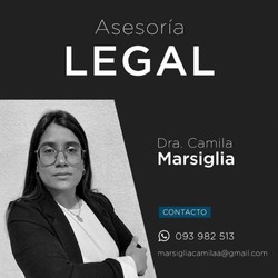 DRA . CAMILA MARSIGLIA ABOGADA Asesoría legal