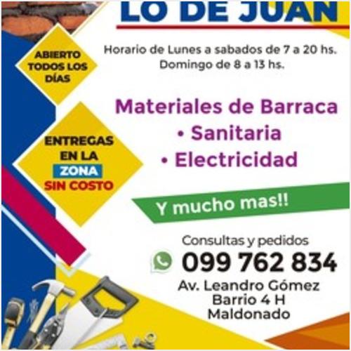 Lo  de Juan Barraca y Ferreteria  Lo de Juan Barraca Ferretería