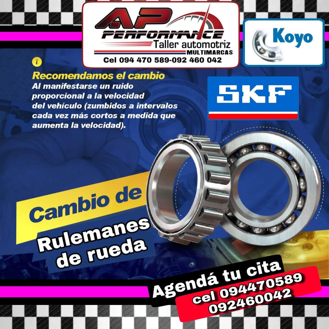 AP Performance Taller Mecánico  Cambio de rulemanes de rueda