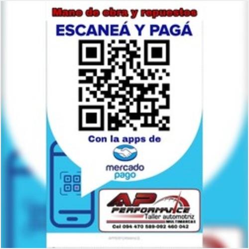 Medios de pago AP Performance Taller Mecánico