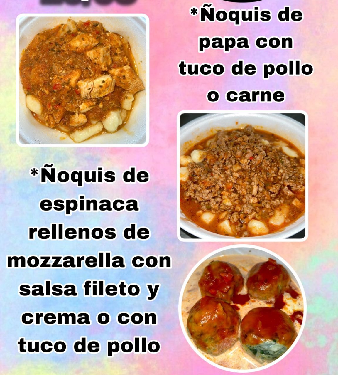 LA COCINA DE SIL Comida casera  Ñoquis 