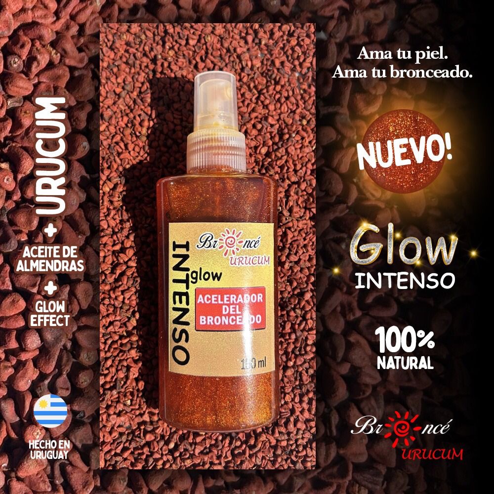 URUCUM Intenso Glow INTENSO glow, es un producto natural con partícula
