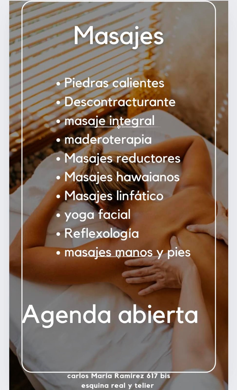 Verte Radiante VERTE RADIANTE - Tratamiento Corportales  Masajes