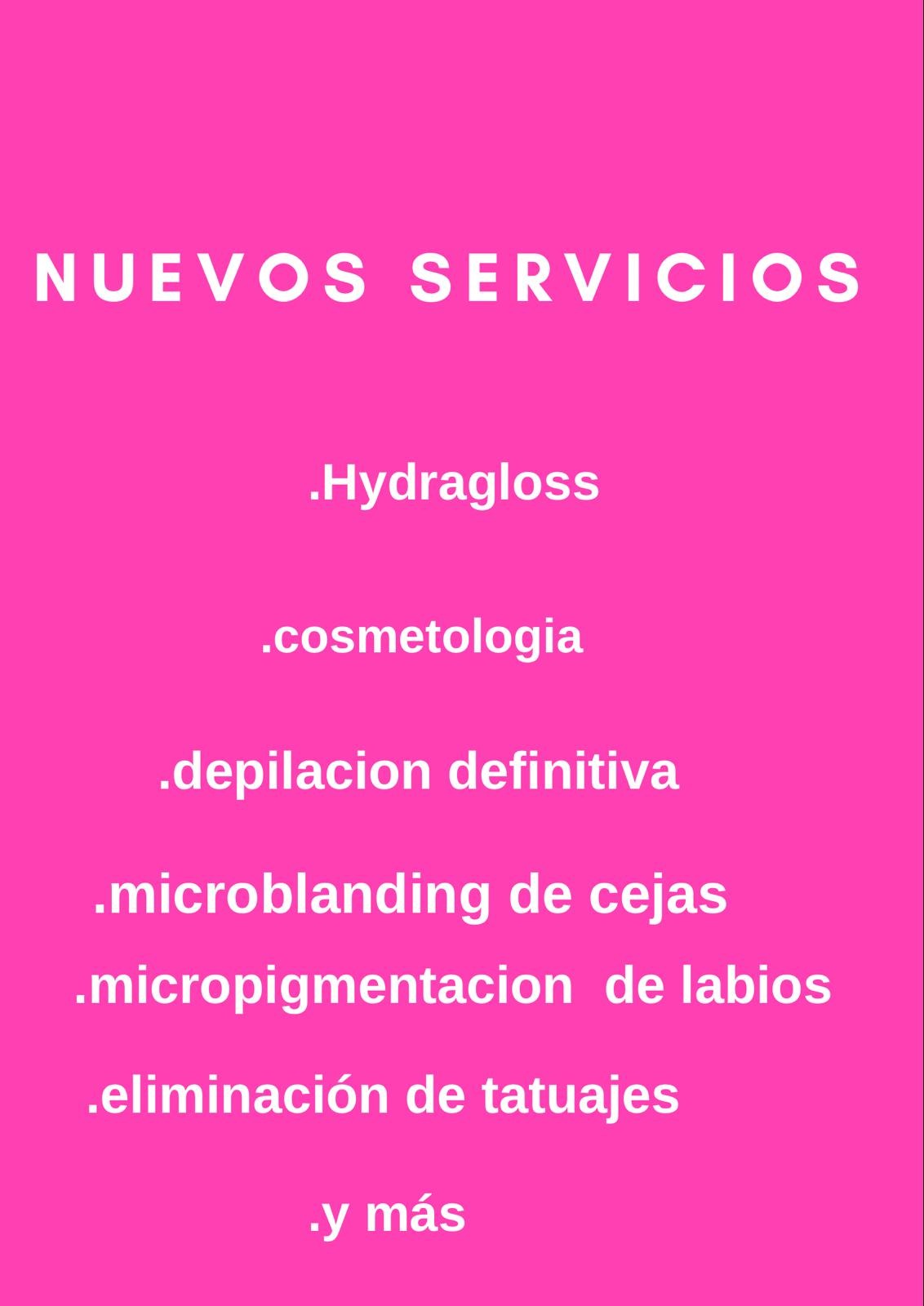 Verte Radiante Verte Radiante Hydragloss
Cosmetología
Depilación definitiva
Micr