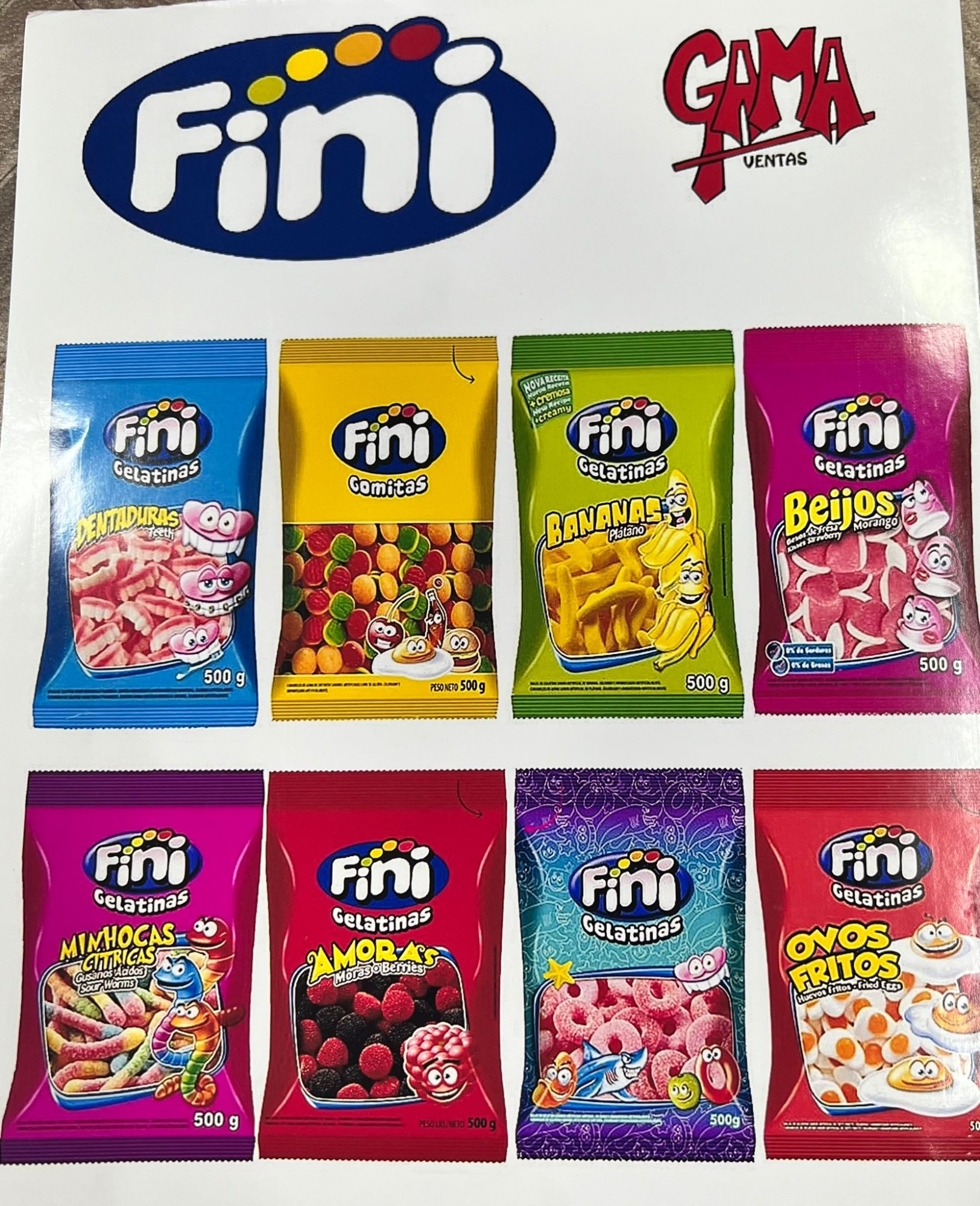 DISTRIBUIDORA GAMA VENTAS  