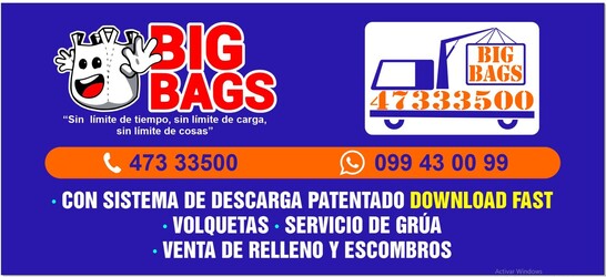 ARTE MIMBRE Y BIG BAGS 