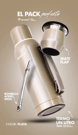 PARA TI REGALERÍA Termos- mates y bombillas Terrano