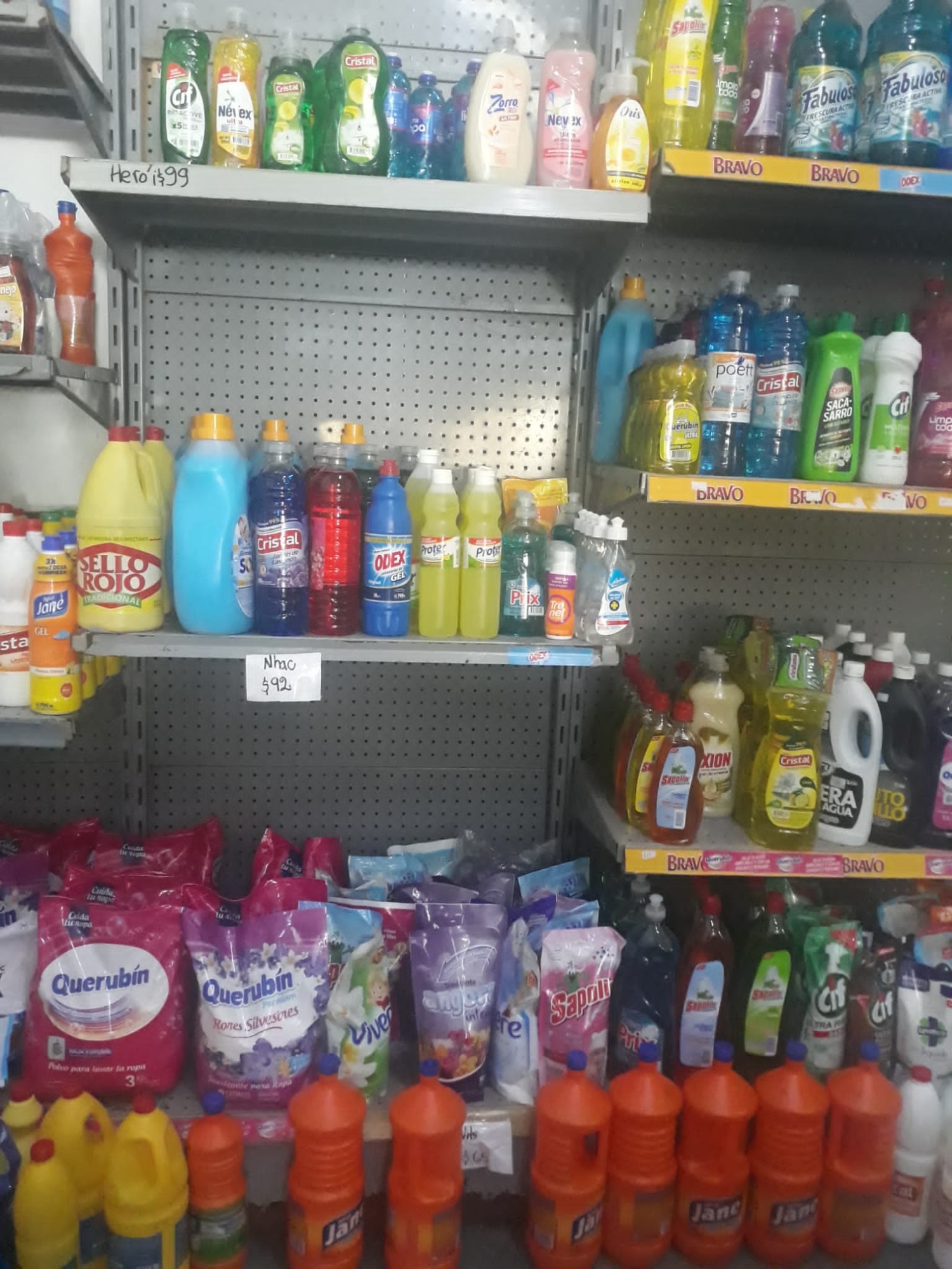 MINIMERCADO ASTURIA Productos de limpieza 