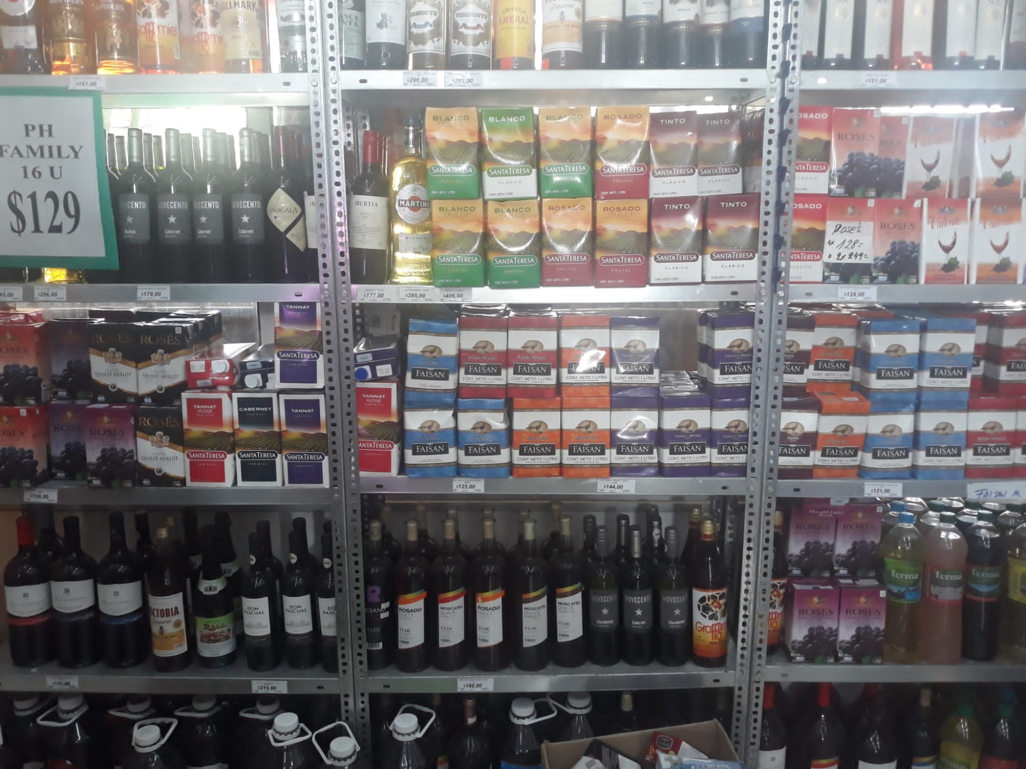 MINIMERCADO ASTURIA Vinos 