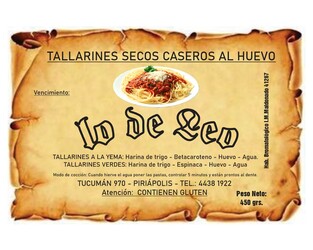 Pastas Lo De Leo 