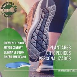 ORTOPEDIA DE LA COSTA PLANTARES ORTOPÉDICOS A MEDIDA.