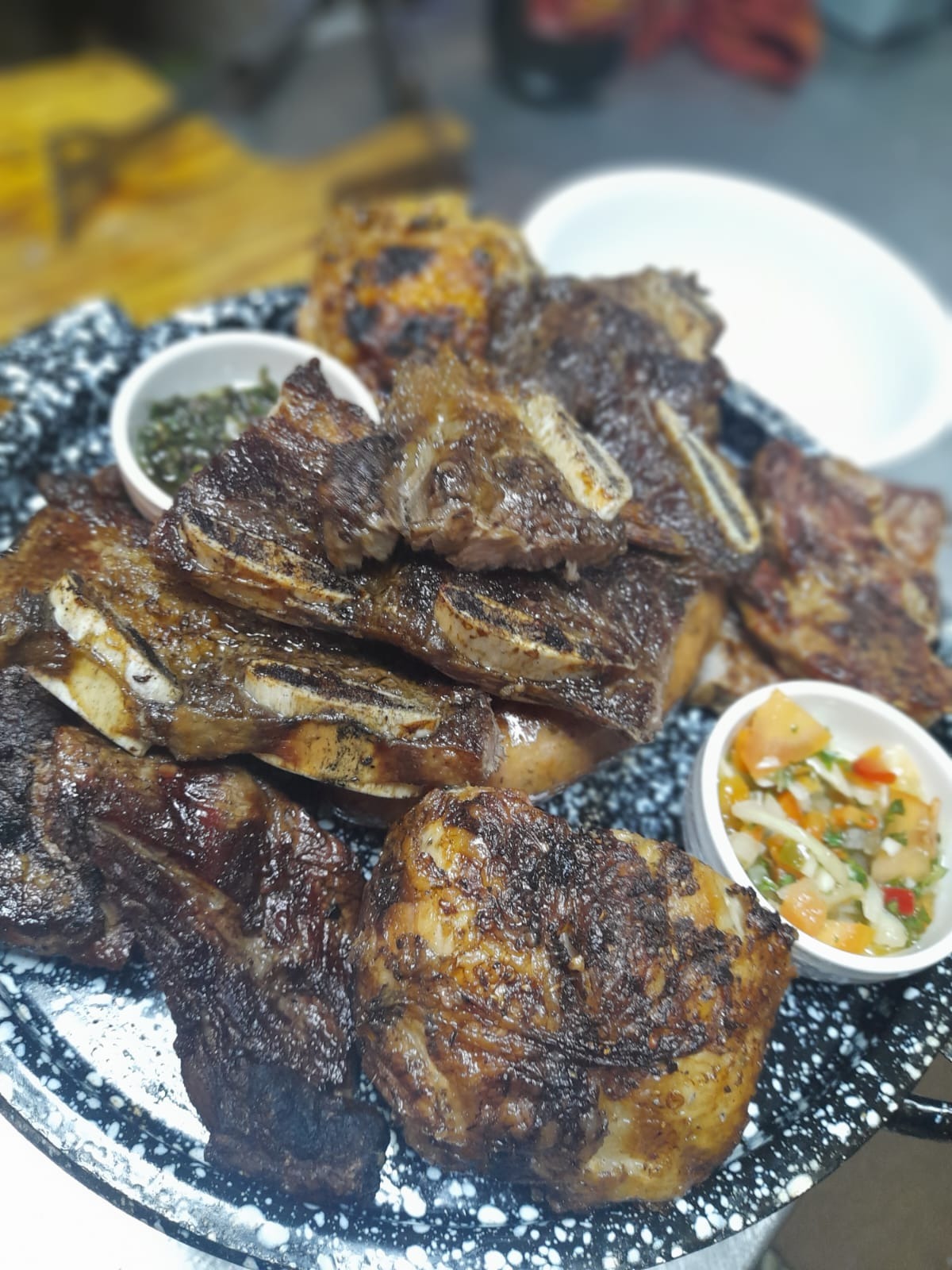 PARRILLADA 119 Brasero con guarnicion   