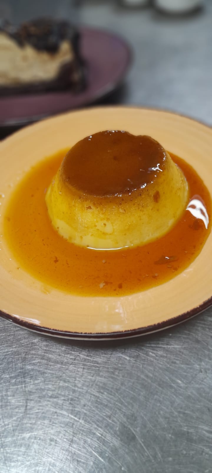 PARRILLADA 119 flan casero  