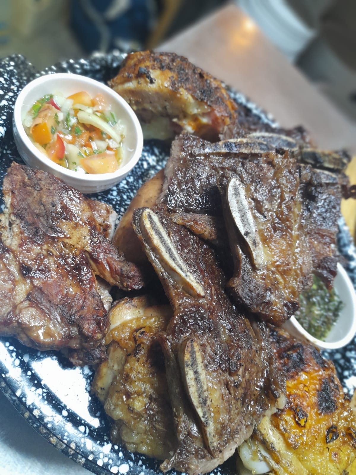 PARRILLADA 119 Brasero con guarnicion   