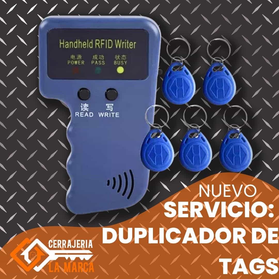 CERRAJERIA LA MARCA Duplicado de Tag 