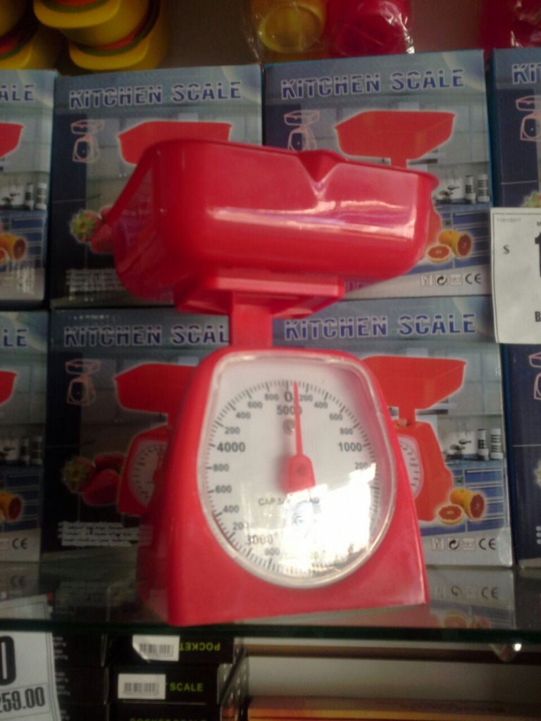 BAZAR LOS TRES balanza cocina 