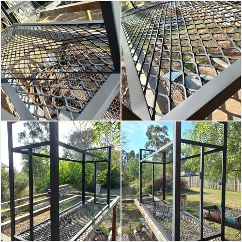 Mueble en hierro  Herrería Punta Negra