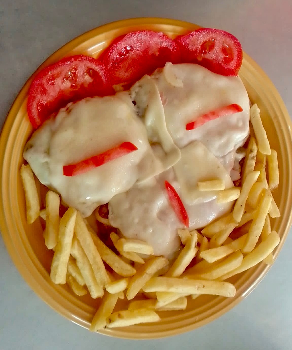 LO DE GASTON Napolitana con fritas 