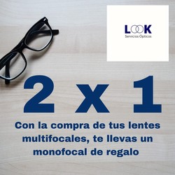 Look Servicios ópticos Promo Multifocales.