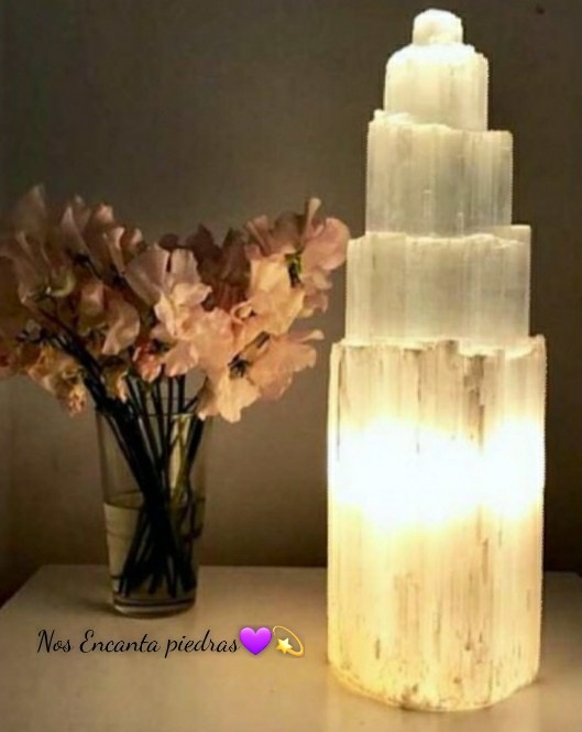 Nos Encanta  Lamparas de Selenita para armonizar tus ambientes