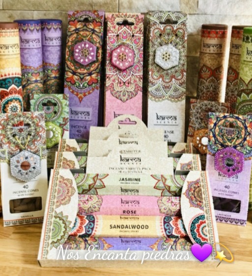 Nos Encanta  Inciensos en varitas, conitos  y perfumados de amb