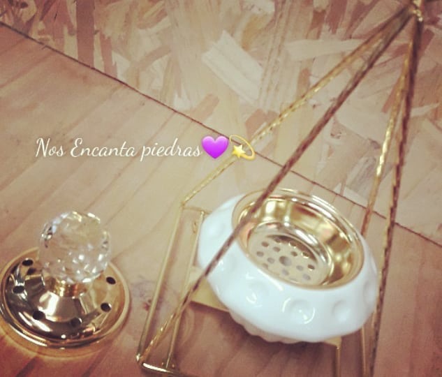 Nos Encanta  Quemador para sahumar incienso, mirra, bengui, etc
