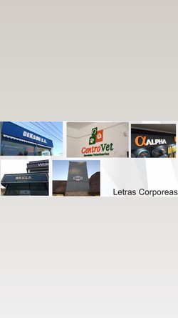 CORSA LETRAS CARTELERÍA 