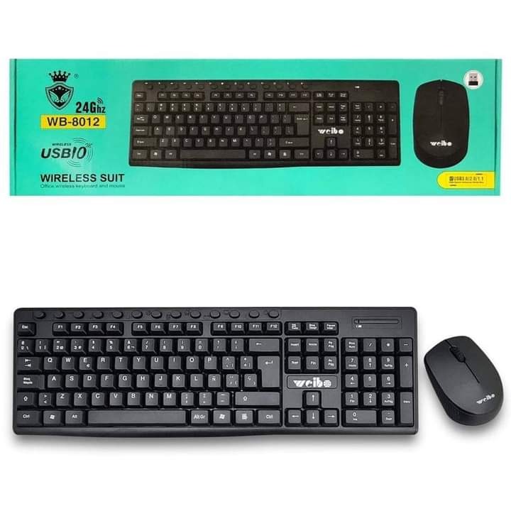 MegaCel 3 Teclado y Mouse inalámbricos 
