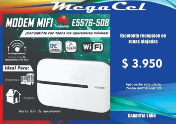 MegaCel 4 Modem WIFI