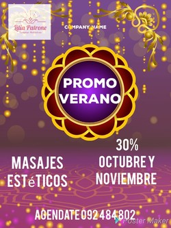 Lilia Patrone Terapias Holisticas Promo Verano