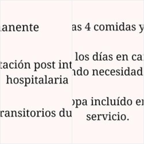 Servicios RESIDENCIAL RENACER