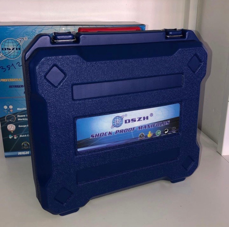 TODO COMERCIO MANIFOLD para R22, R134a, R404a. Incluye mangueras de 1,50m y valija. 