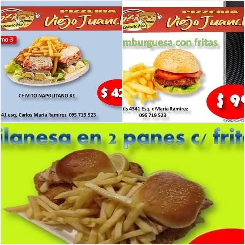 Menús PIZZERIA JUANCHO