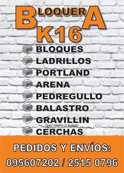 BLOQUERA K DIESISEIS 