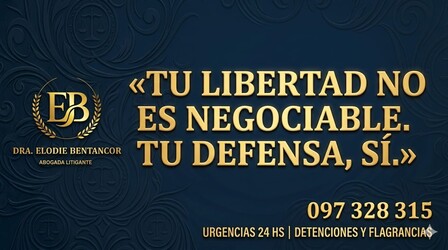 Estudio Jurídico - Dra. Elodie Bentancor - Abogada | Penal y Familia Dra. Elodie Bentancor