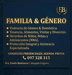 Estudio Jurídico - Dra. Elodie Bentancor - Abogada | Penal y Familia Dra. Elodie Bentancor